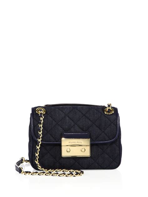 michael kors sloan quilted small flap bag|Michael Kors sloan crossbody.